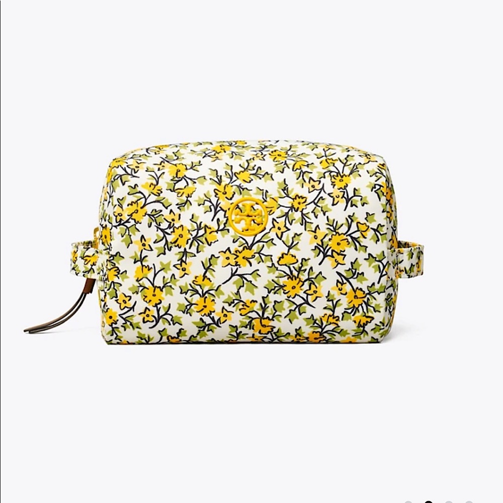 NWT~Tory Burch~LARGE Piper Printed Cosmetic Bag